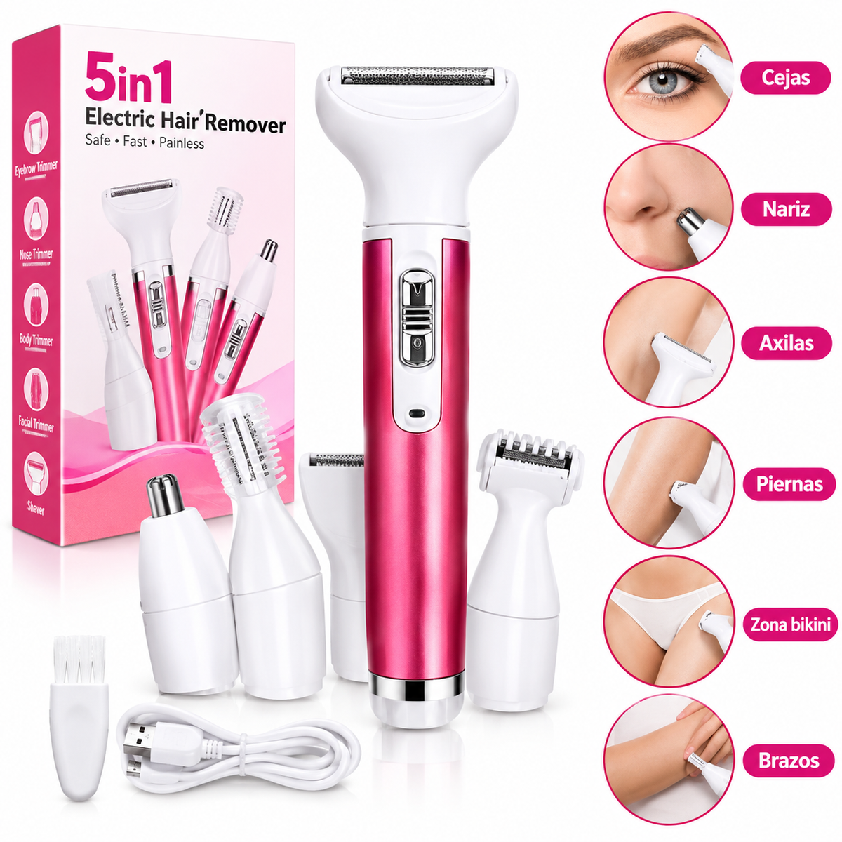 LADY SHAVER 5 EN 1